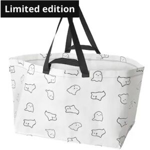 KUSTFYR Ghost Shopping bag, large, 21 ¾x13 ¾x14 ½ "/19 gallon